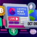 [LIVE] Crypto News Today: Latest Updates for Oct. 09, 2025 – Bitcoin Holds $122K, Ethereum Dips Below $4.5K as BSC Meme Coins Drive Record Volume