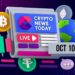 [LIVE] Crypto News Today: Latest Updates for Oct. 10, 2025 — Crypto Market Extends Losses as Liquidations Surge; ETH Drops Under $4K, BTC Steady Above $120K