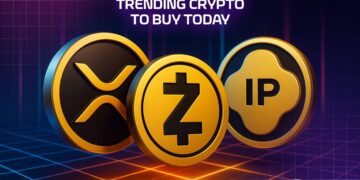 Trending Crypto to Buy Today, October 24 – XRP, ZEC, IP