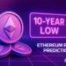 Ethereum Price Prediction: ETH Supply Just Hit a 10-Year Low – Supply Shock Could Create Explosive Rally
