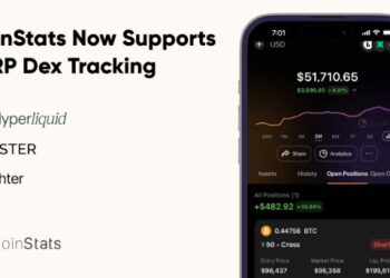 CoinStats Expands Perpetual DEX Tracking with Aster, Hyperliquid, and Lighter Integrations
