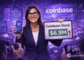 Cathie Wood Reverses Course, Buys $6.9M in Coinbase Stock – Is ARK Betting on a Rebound?