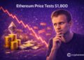 Does Vitalik Buterin Even Like His Chain? Sells 10,000+ ETH as Ethereum Price Tests $1,800