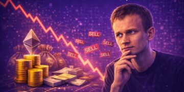 Does Vitalik Buterin Even Like His Chain? Sells 10,000+ ETH as Ethereum Price Tests $1,800