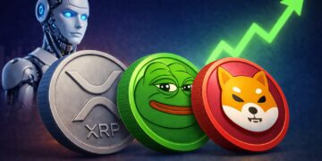 China’s DeepSeek AI Predicts the Price of XRP, PEPE and Shiba Inu By the End of 2026