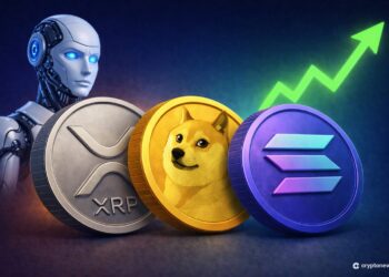 Leading AI Claude Predicts the Price of XRP, Solana and Dogecoin By the End of 2026