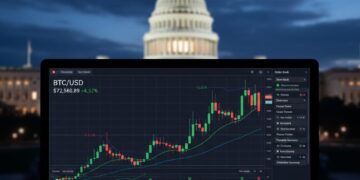 Bitcoin Rises as Markets Price State of the Union Trump Address