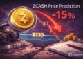 Zcash Price Prediction: Drops 15% in 48 Hours After Classic Reversal Signal — Can Bulls Defend $230 Before It Gets Ugly?