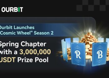 Ourbit Launches “Cosmic Wheel” Season 2: Spring Chapter with a 3,000,000 USDT Prize Pool
