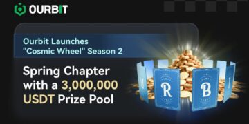 Ourbit Launches “Cosmic Wheel” Season 2: Spring Chapter with a 3,000,000 USDT Prize Pool