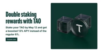 Bitpanda Offers 13% APY Staking Rewards with TAO