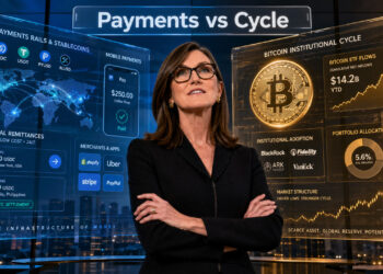 Cathie Wood’s Bitcoin bull thesis concedes stablecoins won the real-world payment fight