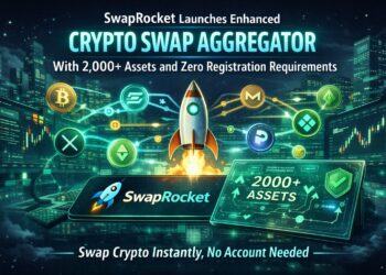 SwapRocket Launches Enhanced Crypto Swap Aggregator With 2,000+ Assets and Zero Registration Requirements