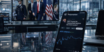 Bitcoin rebounds as oil cools but Trump impeachment odds show markets still on edge