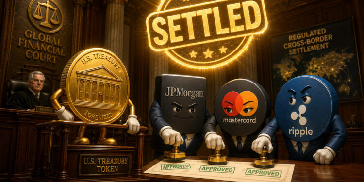 JPMorgan, Mastercard and Ripple complete cross-border XRP tokenized Treasury settlement