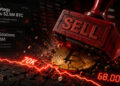 Bitcoin flash crash below $68,000 triggers around $400 million in liquidation in under an hour