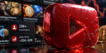 Crypto YouTube views collapse in 2026 as viewers turn off crypto channels