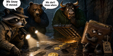 Mt. Gox-linked wallets moved 10,422 BTC, worth roughly $739 million as BTC price slides