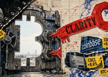 Bitcoin rose 2% on CLARITY progress while Coinbase, Circle jumped over 8% – but why?