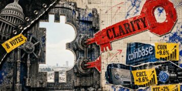 Bitcoin rose 2% on CLARITY progress while Coinbase, Circle jumped over 8% – but why?