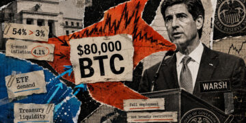 Bitcoin faces a new macro test as Fed Chair Kevin Warsh highlights sticky inflation metrics
