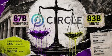 USDC redemptions just outpaced mints by $4B, but a massive new token presale is quietly doubling Circle’s revenue outlook