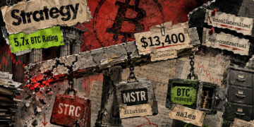Michael Saylor’s $13,400 Bitcoin floor exposes the exact order of losses inside Strategy’s debt stack