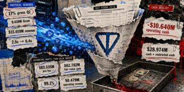 TON Strategy earned $15 million staking Gram while operations burned $10.6 million in cash