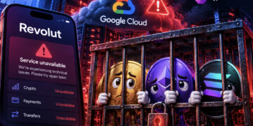 Revolut Outage Hits Crypto Access as Google Cloud Failure Disrupts Banking Services