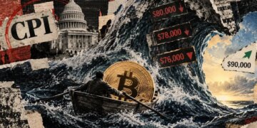Bitcoin options price a quiet CPI week while shorts cluster at $76,000–$80,000