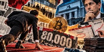 Bitcoin’s $80,000 floor faces Friday inflation test as ETF inflows lose momentum