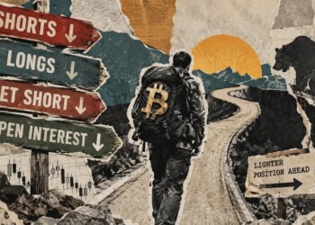 Leveraged funds’ Bitcoin futures shorts fall by 5,300 BTC-equivalent as longs shrink