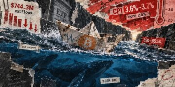 Bitcoin whales accumulate ahead of crucial US inflation report as $744 million exits ETFs