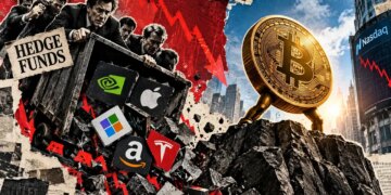 Bitcoin fell 1.3% while Nasdaq-100 lost 5.5% in last week’s tech selloff