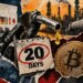 Bitcoin gets a 20-day window to see whether energy relief can move the Fed