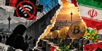 Iran-linked Bitcoin activity fell about 80%, then rebounded during the blackout